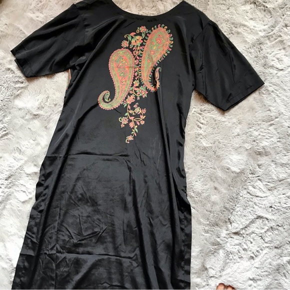 Silky Tunic Bohemian Top Dress, no brand, no size, no fabric label, ethnic. - Picture 2 of 6